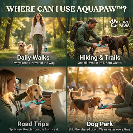 AquaPaw Foldable Pet Water Dispenser