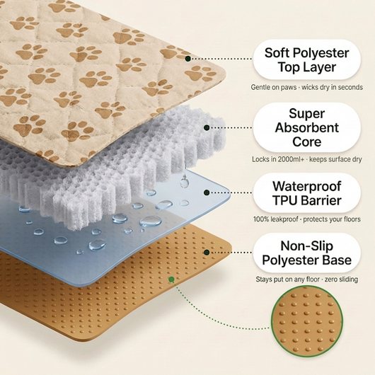 FreshPaw Washable Pet Pad