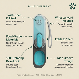AquaPaw Foldable Pet Water Dispenser